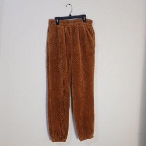 Warm Brown Fleece Pants